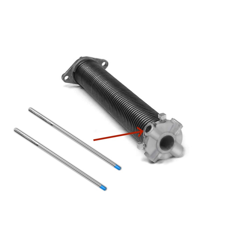 L Continue 2 Pack Winding Rods with Non-Slip Handle, Used for Garage Door Torsion Spring and Many More Blue. - Image 4